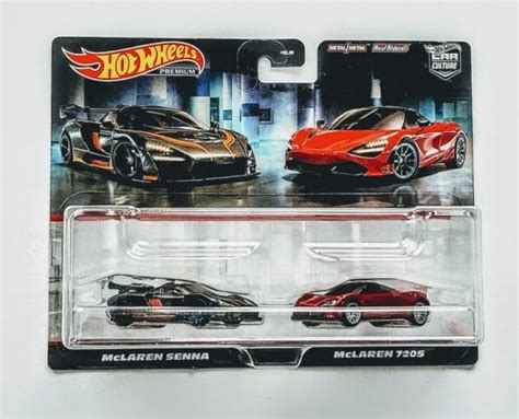 Hot Wheels Car Culture Pack Mclaren Senna Black Mclaren S Red Hff At Jtc Collectibles