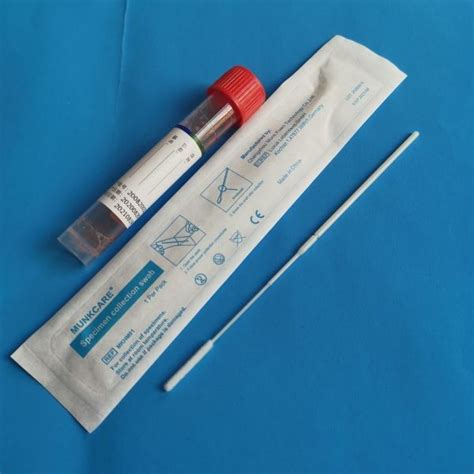 Munkcare Swabs Is A Flocked Sampling Swab Used For Cell Virus