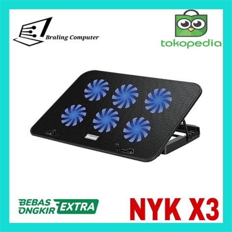 Jual Nyk X3 Winstorm Coolingoad 6 Led Fan Nyk Nemesis X 3 Jakarta Barat Braling Computer