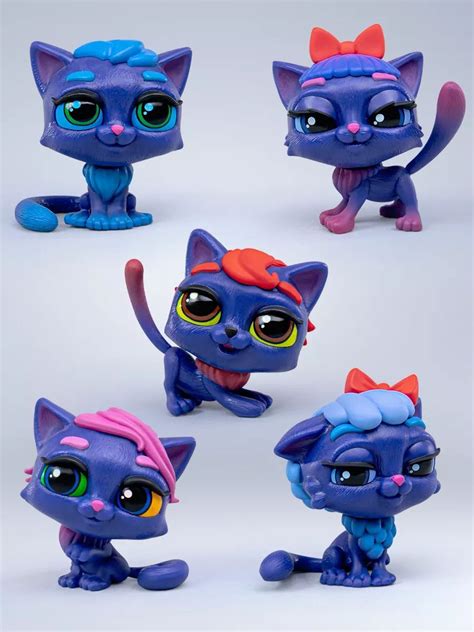 Набор фигурок животных для детей: Звездные Котята ProstoToys ...