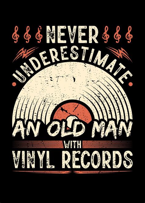 Man Vinyl Record Collector Poster By Humbaharry Geitner Displate