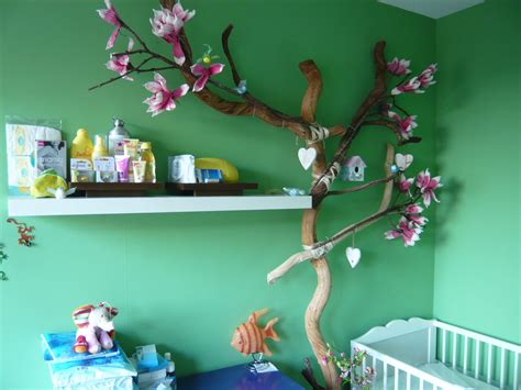 Tree In Babyroom Baby Room Homemade Tree Diy Design Home Made