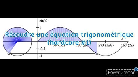 Math Matiques R Soudre Une Quation Trigonom Trique Hardcore