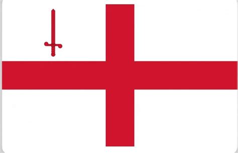 England City Of London Grommets Large Indoor Outdoor Flag 3 X 5