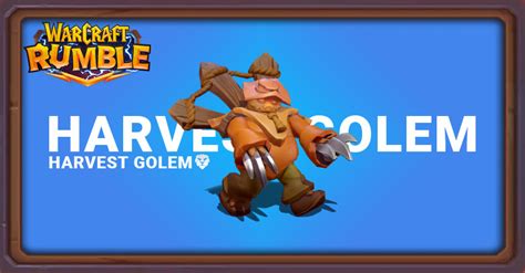 Best Harvest Golem Talents Stats Traits Warcraft Rumble