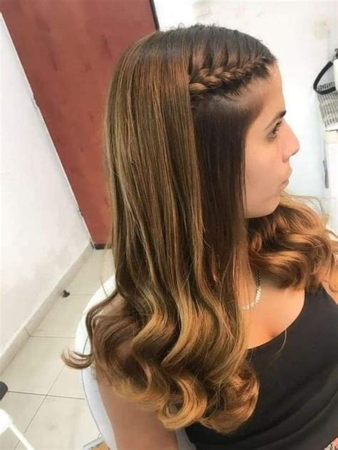 sade şık saç modelleri Tarz Kadın Peinados con trenzas cosidas