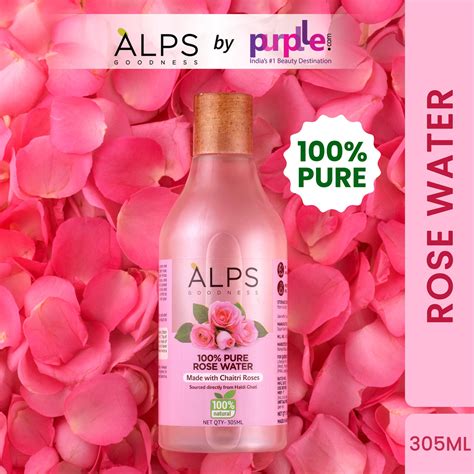 Alps Goodness 100% Pure Rose water 300ml