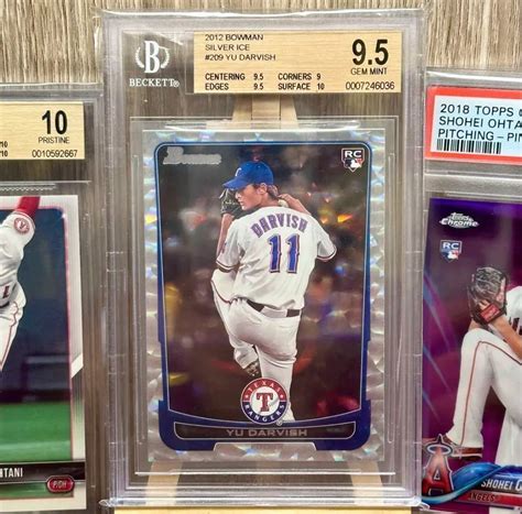 Yahoo オークション BGS9 52012 Topps Bowman Silver ice rookie