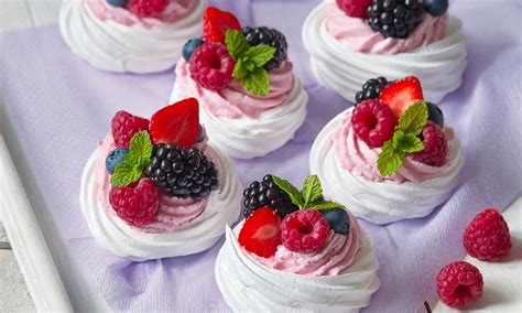 Mini Pavlova Recept Dr Oetker