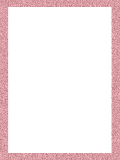 Borda Rosa Glitter Borders For Paper Scrapbook Frames Page Borders