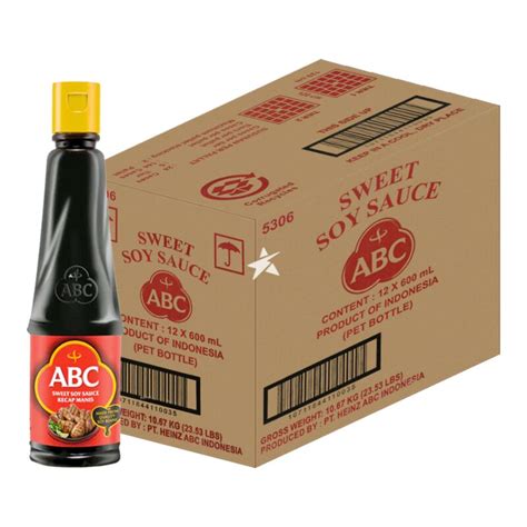 Buy Abc Heinz Sweet Soy Sauce Kecap Manis Ml Box Of