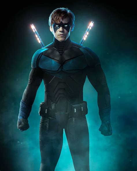 Titans Nightwing Suit Redesign By K By Tytorthebarbarian On