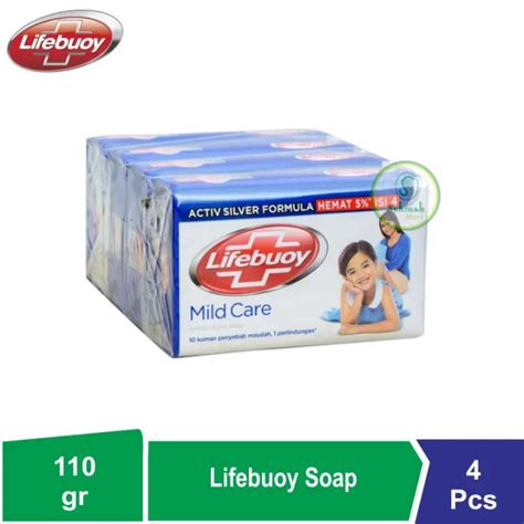 Lifebuoy Sabun Batang Kemasan Ekonomis 4 X 110g Lazada Indonesia