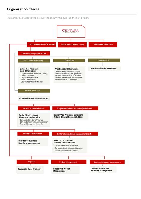 Business Organization Chart | Templates at allbusinesstemplates.com