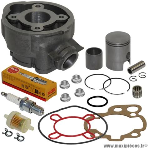 KIT HAUT MOTEUR Am6 Malaguti Drakon Naked Xsm Xtm 2t Moto 50cc Neuf