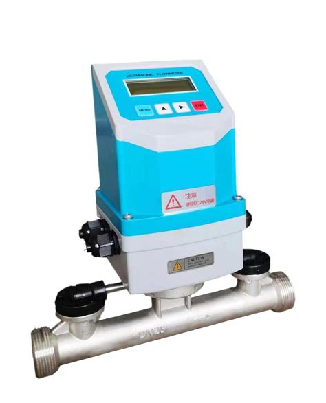 2 Flange Water Flow Meter Ultrasonic Flowmeter Qandt Instrument Coltd