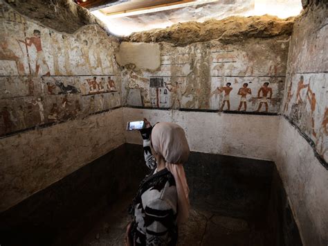 Egyptian Archaeologists Unearth A 4 400 Year Old Tomb NCPR News