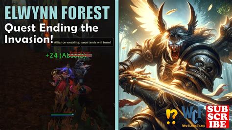 Quest Ending The Invasion Elwynn Forest Wow World Of Warcraft