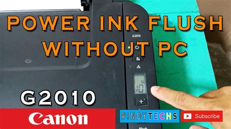 HOW TO MANUAL RESET CANON PIXMA G1010 G2010 G3010 G4010