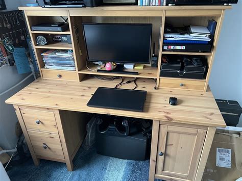 Biurko z nadstawką Hemnes Ikea Warszawa Mokotów OLX pl