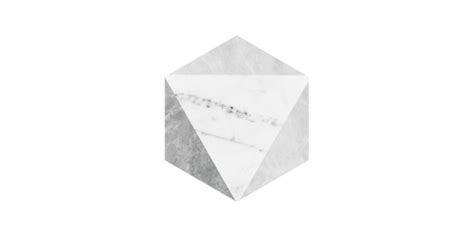 Classico Carrara Hexagon Peak Mosaic Tile Tez Marble