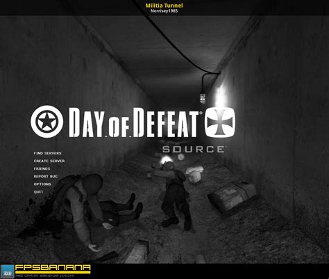 Militia Tunnel Day Of Defeat Source Mods