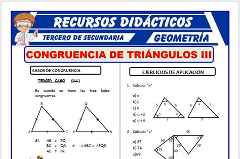 Actividades De Geometría Para Tercero De Secundaria Recursos 2023