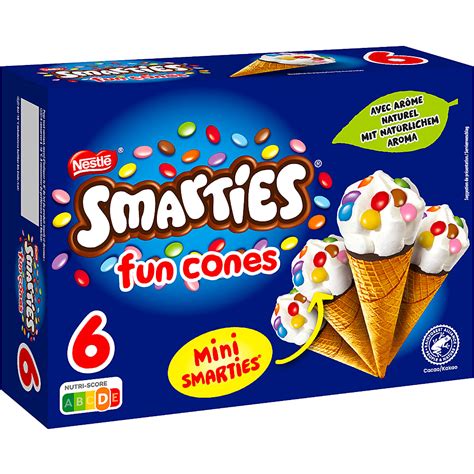 Kaufen Frisco Smarties · Waffeleis · Vanille Smarties • Migros