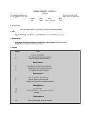 Ochem Syllabus Pdf Organic Chemistry I Chem Fall Dr