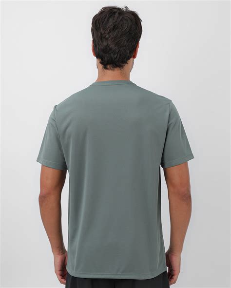 Riachuelo Camiseta Esportiva Masculina Train Hard Verde Body Work