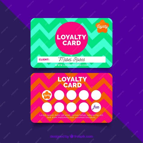 Customer Loyalty Card Template Free - Ccalcalanorte.com