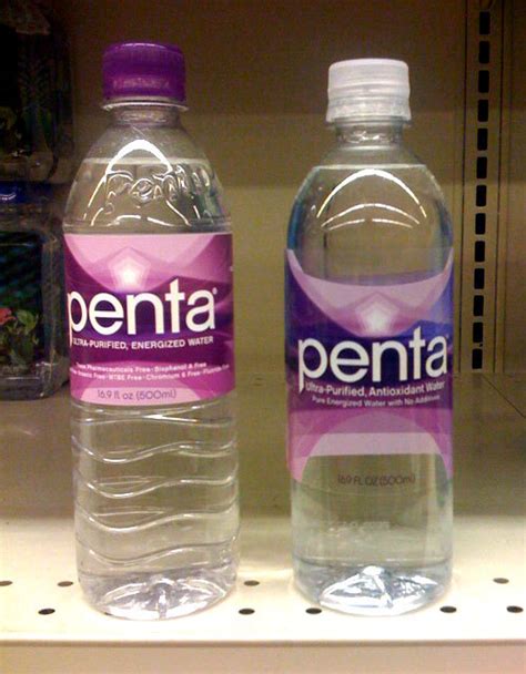 Before And After Penta Water — The Dieline Packaging And Branding Design