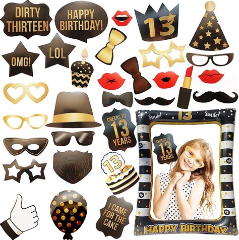 Th Birthday Photo Booth Props Lmshowowo Inflatable Photo Booth Frame