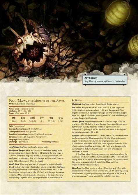 Pin By Sarah Brown On D D In 2024 Dnd Monsters Dungeons And Dragons