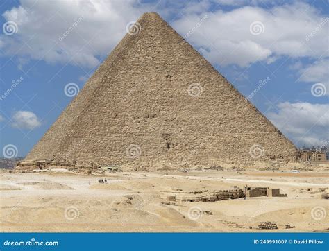 The Great Pyramid Of Giza Tomb Of Fourth Dynasty Pharaoh Khufu In The Giza Pyramids Complex In