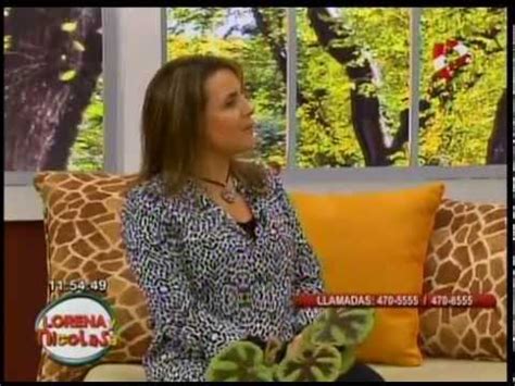 Carla Gilardi En El Programa Lorena Y Nicolasa Youtube