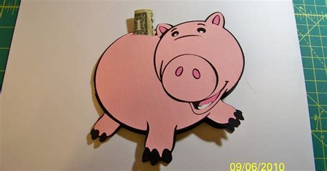 Lisa's Crafts: Toy Story Piggy Bank Card