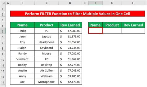 How To Filter Multiple Values In Excel Easy Methods Earn Excel