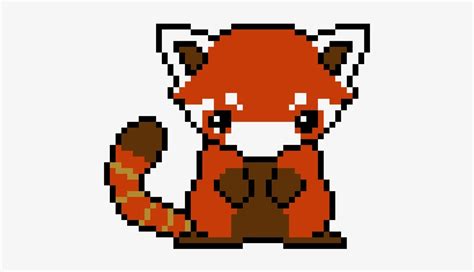 Easy Red Panda Pixel Art Atelier Yuwa Ciao Jp