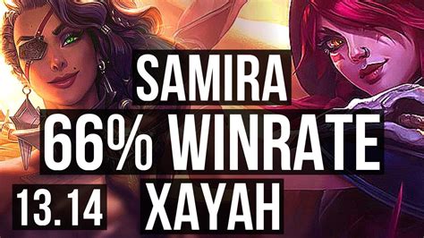 SAMIRA Nautilus Vs XAYAH Janna ADC 66 Winrate Legendary 23 4