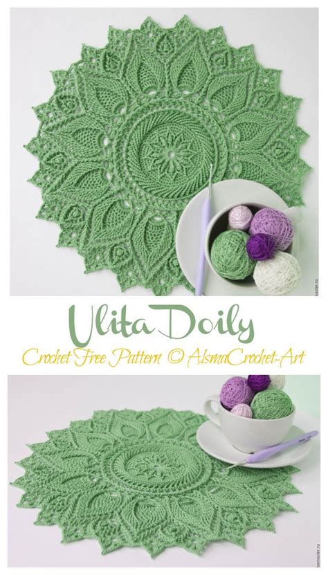 Ulita Doily Crochet Free Pattern Artofit