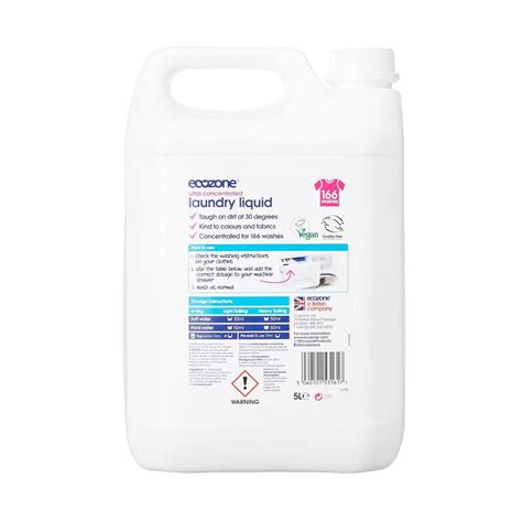 Ecozone Ultra Concentrated Bio Laundry Liquid Tough On Stains And Dirt