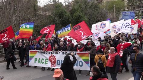 IERI A COMISO MARCIA PER LA PACE QUARANTANNI DOPO QUELLA DEL 1982