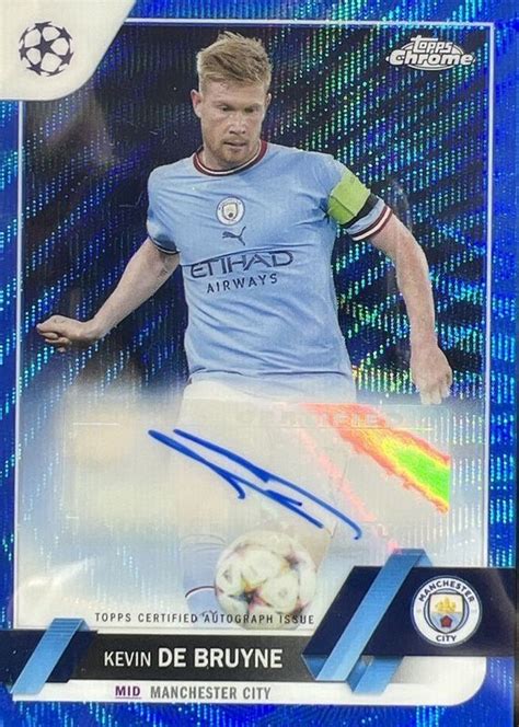 Kevin De Bruyne Topps Chrome Uefa Club Competitions Ca Kd