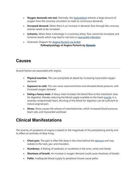 Solution Angina Pectoris Nursing Care Plan Studypool