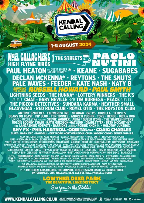 Kendal Calling Releases Lineup Including Noel Gallagher Paolo