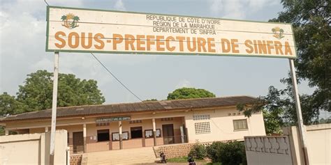 Côte dIvoire AIP Le conseil de sous préfecture de Sinfra valide son