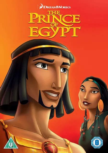 The Prince Of Egypt Dreamworks Dvd Val Kilmer Ralph Fiennes