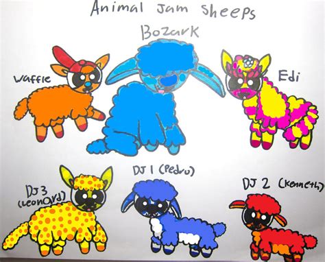 Animal Jam Sheep By Ppj Fan03 On Deviantart