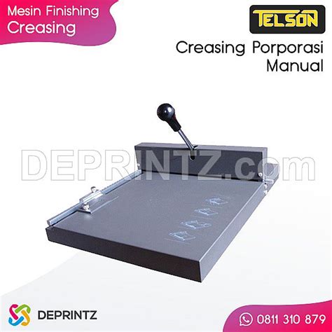 Jual Mesin Creasing Porforasi Manual